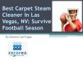 Best Carpet Steam Cleaner In Las Vegas, NV: Survive Football Season PowerPoint PPT Presentation