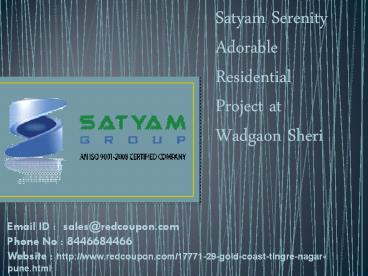 Satyam Serenity