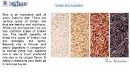 Indian Rice Varieties