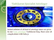 Vedic Astrologer