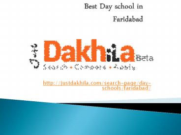 best day schools in faridabad