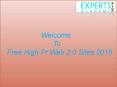 Free High Pr web 2.0 sites 2016 PowerPoint PPT Presentation