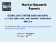 Global Sodium Lauryl Sulfate Industry Analyzed in New Market Report PowerPoint PPT Presentation