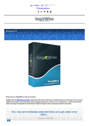 Know More about RegitWise Helpdesk