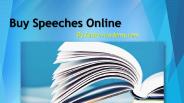 Buy Speeches