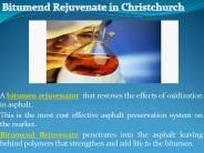 Bitumend Rejuvenate in Christchurch