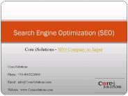 Search Engine Optimization Services