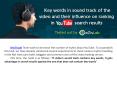 Key words in sound track of the video and their influence on ranking i PowerPoint PPT Presentation
