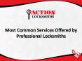 Most Common Services Offered by Professional Locksmiths PowerPoint PPT Presentation