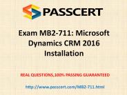 Microsoft MB2-711 exam practice test
