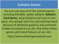 Most charming Free Online Solitaire is accessible in the USA PowerPoint PPT Presentation