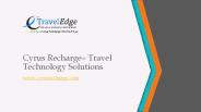 Flight Booking Engine