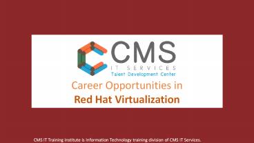 Career Opportunities In Red Hat Virtualization