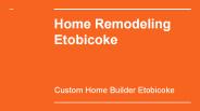 Home Addition Etobicoke