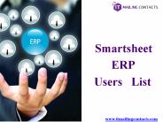 Smartsheet ERP Users List