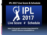 Live Schedule Updates for Cricket Match of VIVO IPL 2017 (1)
