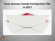 Visas Avenue Canada Immigration ITAs in 2017 (2)