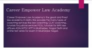 Law Coaching | CLAT Coaching | Tutorials | Mukherjee Nagar, Delhi