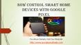 Now control Smart Home Devices With Google Pixel PowerPoint PPT Presentation