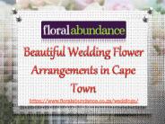 Beautiful Wedding Flower Arrangements in Cape Town