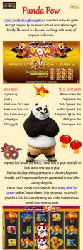 Panda pow video slot game play free PowerPoint PPT Presentation