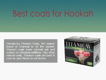 Hookah Coals | Charcoal for Hookah (2)