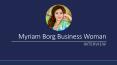 Myriam Borg Business Woman - Interview (1) PowerPoint PPT Presentation