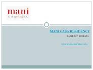 Mani Casa Residency Rajarhat
