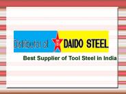 Supplier of Tool Steel in India