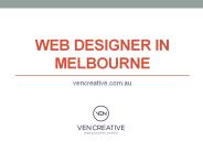 Web Designer in Melbourne - vencreative.com.au