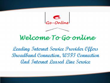 Broadband Connection In Chirkunda (2)