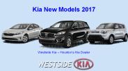 Kia New Models 2017