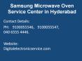 Samsung microwave oven service center in hyderabad PowerPoint PPT Presentation