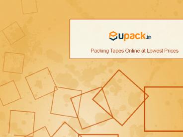 Packing Tapes Online at Lowest Prices