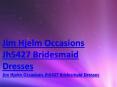 Safe to buy Jim Hjelm Occasions Jh5427 Bridesmaid Dresses from Owprom