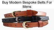 Handmade Bespoke Belts For Mens