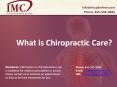 What is Chiropractic Care? PowerPoint PPT Presentation