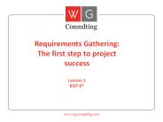 System Level Requirement Gathering