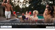 Portable hot tub spas