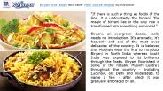 Biryani rice recipe