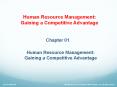 Human Resource Management Gaining a Competitive Advantage 2014 Chapter 1 PowerPoint PPT Presentation