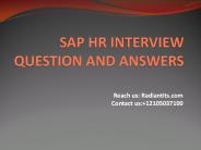SAP HR Online training