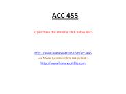 ACC 455 Week 1 DQ 1