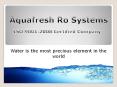 Aquafresh Ro PowerPoint PPT Presentation