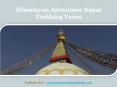 Himalayan Adventure Nepal Trekking Tours PowerPoint PPT Presentation