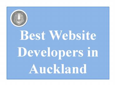 Best Website Developers in  Auckland