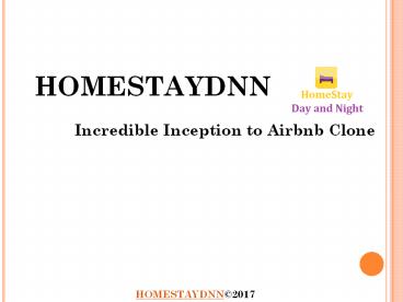 Homestaydnn - Airbnb Clone Script