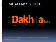 GD Goenka Dwarka