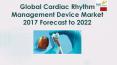 Global cardiac rhythm management device market 2017 forecast 2022 PowerPoint PPT Presentation