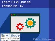Learn Advanced and Basic HTML - Lesson 7
